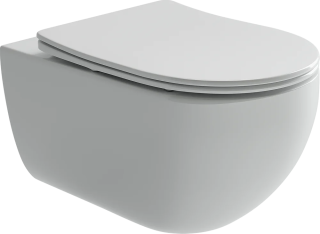 Подвесной унитаз Ceramica Nova Long CN3015 безободковый белый